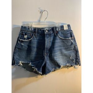 Abercrombie Curve Love high rise mom jean